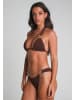 Moda Minx Bikinioberteil SCRUNCH in Coffee
