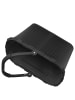 Reisenthel Carrybag - Einkaufskorb (cord dark matcha) in mesh black