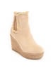 Montevita Boots Keilstiefelette Botilan43 in Beige