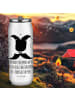 Mr. & Mrs. Panda Wasserflasche Igel händchenhaltend mit Spruch in Weiß
