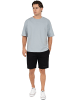 Reichstadt Reichstadt Regular Fit T-Shirt Herren Shoulder Drop 25RS071 Light Blue 3XL