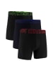 Under Armour Boxershort 3er Pack in Schwarz/Grün/Blau/Rot