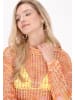 IZIA Women Sweater in orange multicolor