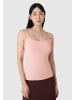Les Lunes Spaghettiträger Top ELIZAA Top Basic in Powder Pink