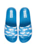 Happy Socks Badeschuhe Cloudy Slider in light blue