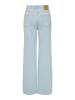 ONLY Jeans mit weitem Bein in Light Blue Bleached Denim