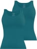 Janice 2 x Damen Top Nazca in Petrol