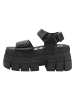 Buffalo Sandalen schwarz