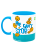 United Labels Sesamstraße Tasse Krümelmonster Me can´t Stop Cookie Monster 320 ml in weiß