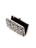 dulcey Women Clutch in Black Multicolor