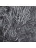 Beliani Schaffell MUNGO in Grau - (W) 63 x (H) 3 x (L) 95 cm