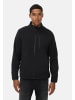 Camel Active Fleecejacke mit Brusttasche in Schwarz