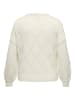 ONLY Carmakoma Strickpullover in Cloud Dancer