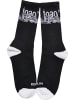 Mister Tee Mister Tee Unisex Major City 030 Socks 2-Pack in black/white