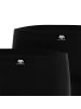 CECEBA Boxershort 2er Pack in Schwarz