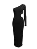 Alexa Dash Kleid in Schwarz