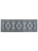 Beliani Läufer KOTTAR in Grau/Blau - (W) 80 x (H) 1 x (L) 240 cm