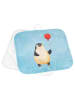 Mr. & Mrs. Panda Topfuntersetzer Pinguin Luftballon ohne Spruch in Eisblau