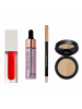 Makeup Revolution Make-up-Set – Augenbrauen + Eyeliner + Lipgloss + Highlighter