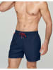 Marc and Andre Badeshort in Blau