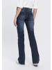 ARIZONA Bootcut-Jeans in dark blue