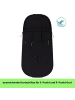 fillikid Babyfußsack Sommer Light Trend 95x50 cm Exklusiv in Schwarz