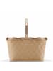 Reisenthel Carrybag - Einkaufskorb (cord dark matcha) in frame rhombus ginger