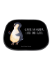 Mr. & Mrs. Panda Sonnenschutz Pinguin Marienkäfer mit Spruch in Schwarz