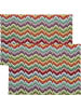 Erwin Müller Jacquard, Baumwollmischung, Gewebt Tischset 2er-Pack in bunt