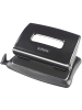 Herlitz Bürolocher 1,6mm schwarz mit Anschlagschiene