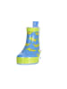 Playshoes Gummistiefel Halbschaft Krokodil in Blau