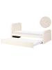 Beliani 3-tlg Tagesbett RAYSSAC in Beige