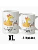 Mr. & Mrs. Panda Kaffeetasse Fuchs Beste Kollegin der Welt mit S... in Weiß