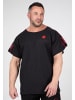 Gorilla Wear T-shirt - Buffalo old school workout top - Schwarz/Rot