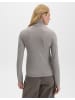 someday. Kirosie soft Rollkragenshirt mit Rippstruktur in Taupewood Melange Light