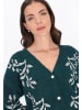 Usha Women Cardigan in dark green