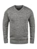 BLEND Strickpullover in grau