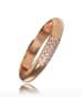 BALIA 333 Rosegold - 8 Karat Damen Ringe 3 reihig Zirkonia Fingerring 62 (19,7)