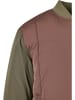 STARTER STARTER Herren Starter Quilted Bomber Jacket in bark/darkolive