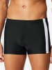 Schiesser Boxer-Badehose Ocean Swim in Schwarz