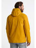 DreiMaster Maritim Herren Regenjacke Mit Einem Dezenten Print Auf Der Oberstoffrückseite in Senf