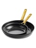 GREENPAN Pfannen-Set Padova Reserve (CC008480-001) 20+26cm Set in schwarz