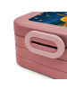 Mr. & Mrs. Panda MEPAL Bentobox Fuchs Sterne Design mit Spruch in Rot Pastell