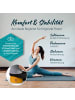 DoYourFitness Yoga-Kissen Vishnu gefüllt Dinkelspelz gelb rund gelb