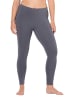 Ulla Popken Leggings in dunkelgrau