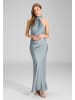 SWING Kleid in blau - 0001