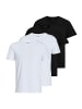 Jack & Jones T-Shirt Basic in Schwarz / Weiß