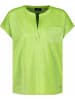 monari V-Kragen T-Shirt für Damen in uni