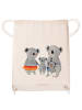 Mr. & Mrs. Panda Sportbeutel Koala Familie ohne Spruch in Creme