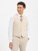 CG Anzugweste in melange beige - 0001
